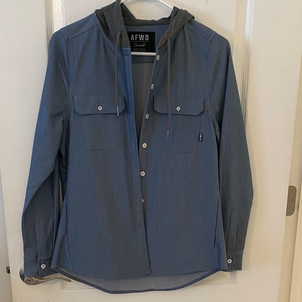 Alpha Forward Small Chambray Shacket